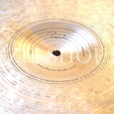 ORIGINAL ETCHED LOGO Paiste Traditional 20" Medium Ride EXCD! 2214 Grams! image 9