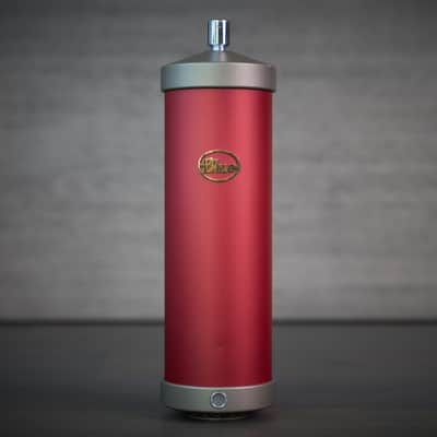 Rare Vintage Blue Bottle Tube Condenser Microphone (Serviced) Red Vocal Edition image 4