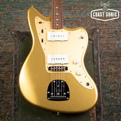 2025 Fender FSR Traditional 60s Jazzmaster Made in Japan - Mystic Aztec Gold Matching Headstock image 5