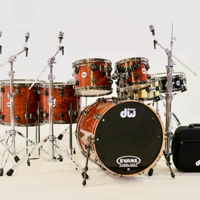 Chad Wackerman PASIC 2017 DW 7-Piece Drumset with Hardware image 1