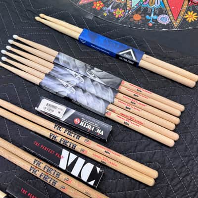 Lot of Vic Firth Drum Sticks + Brushes + Mallets image 6