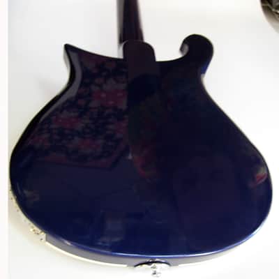 Rickenbacker 620/12 Midnight Blue Deluxe, 12 String, 21 fret, 2 pickups, wired for stereo 620/12 MID image 6