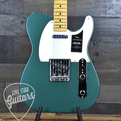 Mint Fender Vintera III Late 50s Telecaster - Sherwood Green Metallic with Gigbag image 16