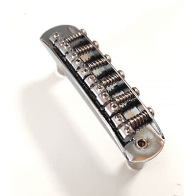 Jazzmaster/Mustang Style Bridge Body inserts Radius 54mm Small Saddles image 3