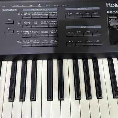 Roland A-70 76-Key Expandable Controller Keyboard 1998 - 2001 - Black image 1