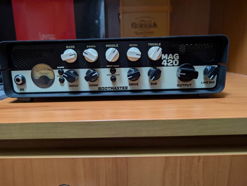 Ashdown RM MAG 420 Rootmaster 420W Bass Head 2010s - Black image 1