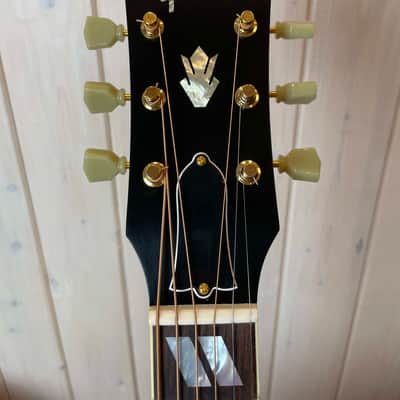 Gibson 1960 Hummingbird Fixed Bridge 2024 - Heritage Cherry Sunburst image 6