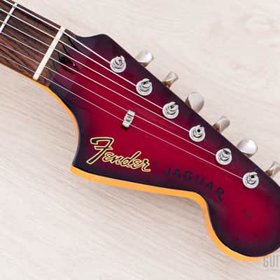 2008 Fender J-Craft Jaguar Special HH JGS-78 Gunmetal Red Burst w/ Bill Lawrence, Japan CIJ image 4