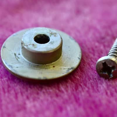 Vintage 1960s Fender Precision Bass String Tree Retainer Pre-CBS P-Bass part image 4