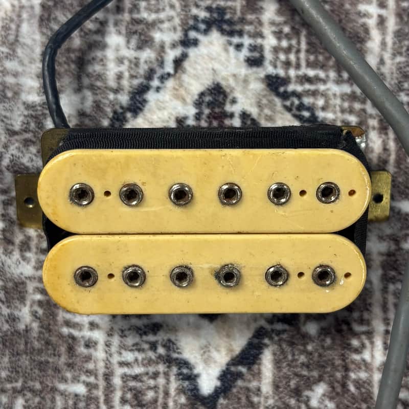 1970s/80s DiMarzio Super Distortion Double Cream Vintage Humbucking Guitar Pickup! image 1