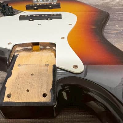 Fender Japan JB40 Jazz Bass Body Sunburst/with Original Pickups Made in Japan image 11