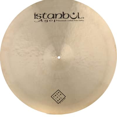 Istanbul Agop Traditional Medium Jazz Ride Cymbal - 22 inches image 2