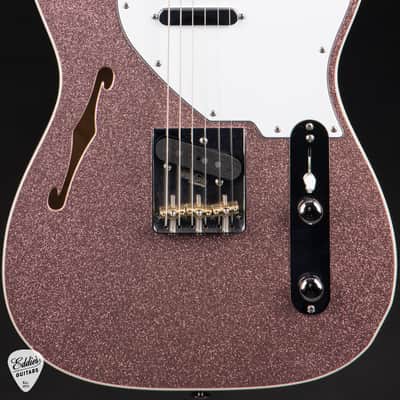 2024 - Suhr Eddie's Guitars Exclusive Custom Classic T Roasted - Champagne Sparkle image 2