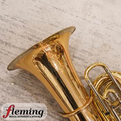 Alexander Model 163 Professional CC Tuba - Rotor Valves, Lacquer image 7