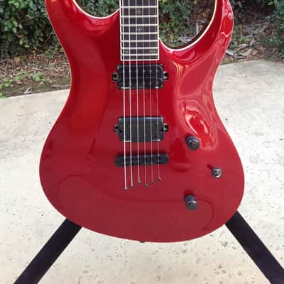 Washburn HM Series Renegade WM-24 Metallic Red image 4