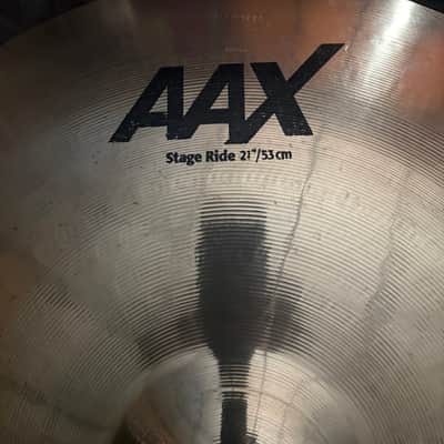 Sabian 21” AAX Stage Ride cymbal - Brilliant image 2