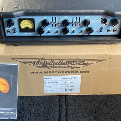 Ashdown ABM-300 EVO IV 300-Watt Bass Amp Head New and In Stock We ship Fast! #03216340 image 1