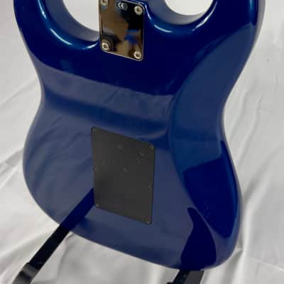 Fender Acoustasonic Deluxe Acoutic Electric Guitar Body 2003 - Blue image 8