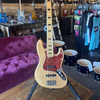 Squier 5 String Jazz Bass- Natural image 1