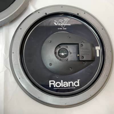 Roland CY-15R MG V-Cymbal 15" Ride Pad ONE Roland CY-14C MG 14" V-Cymbal Crash TWO image 2