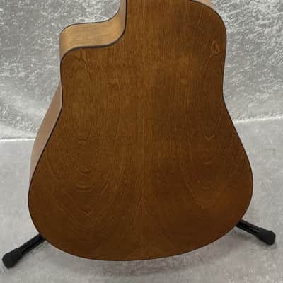Seagull acoustic electric guitar in natural with case image 16