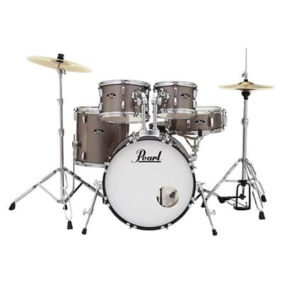 Pearl RS525SCC RoadShow Series 5-Piece Kit W/ Hardware & Cymbals-#31 Jet Black image 15