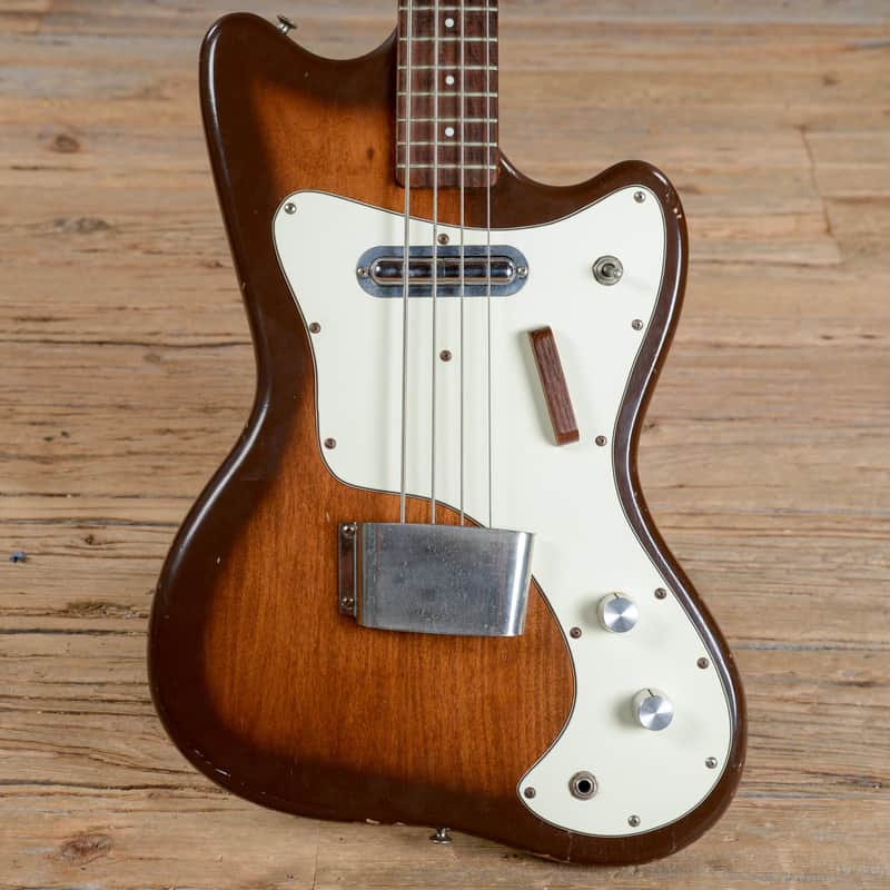 Silvertone Model 1442 Brown Burst 1960's image 1
