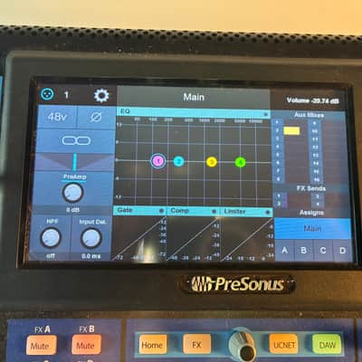 PreSonus StudioLive 32SC Subcompact Rackmount 32-Channel Digital Mixer and USB Audio Interface 2019 - Present - Black / Silver image 2