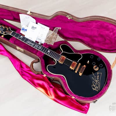 1997 Gibson B.B. King Lucille ES-355 70th Anniversary Limited Edition, Near-Mint & Signed w/ Case, Tags image 18