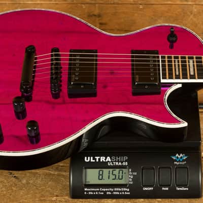 Jackson Marty Friedman Signature Pro Series MF-1 - Ebony - Purple Mirror image 8