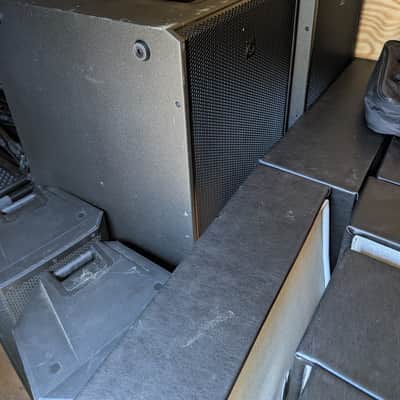 RCF SUB8008-AS Dual 18" Powered PA Subwoofer 2022 - Present - Black image 2