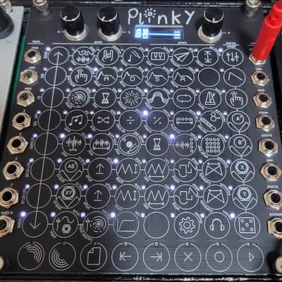 Plinkysynth Plinky Rev2 Desktop and Eurorack 8-voice polyphonic touch synthesizer 2021 image 2