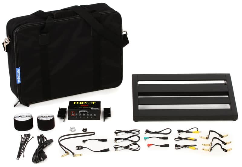 Pedaltrain Compact Gigging Pedalboard Kit with Power and Premium Cables image 1
