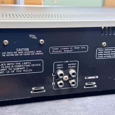 Pioneer CT-90R Stereo Cassette Tape Deck Auto Reverse Belt Replaced Tested Read image 9