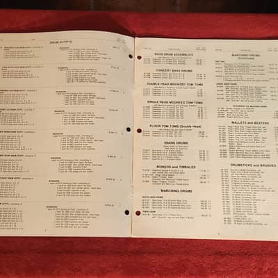Vintage 1978 Rogers Price List image 2