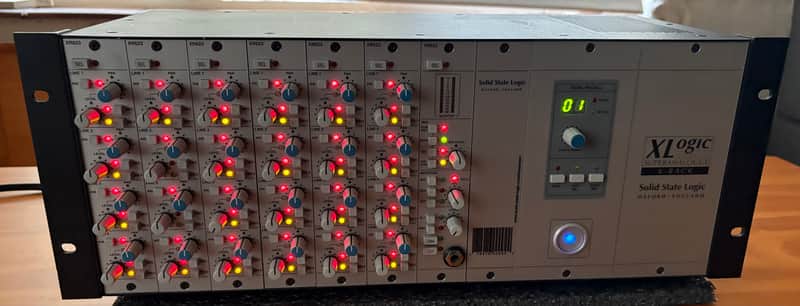 SSL X-Rack Chassis Summing Mixer + 6 XR623 4-Input + XR622 Master Output image 1