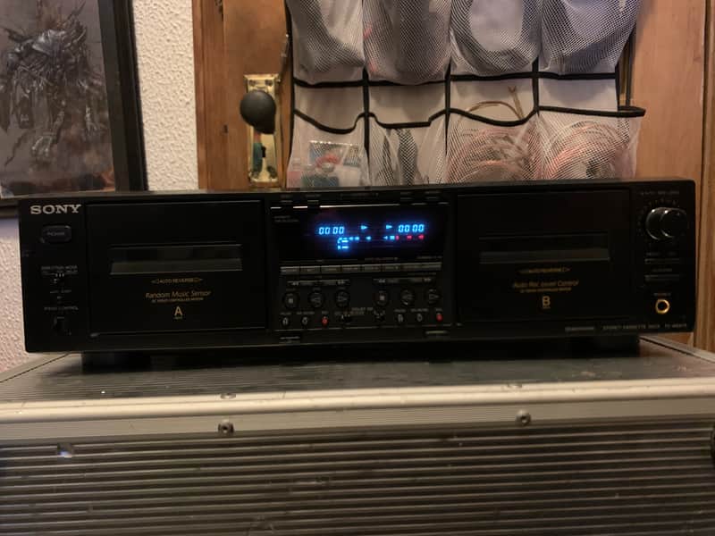 Sony TC-WE675 Black | Reverb