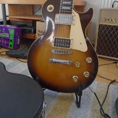 1978 Greco Les Paul Standard EG-450 Sunburst Japan + Maxon humbucker and CASE image 5