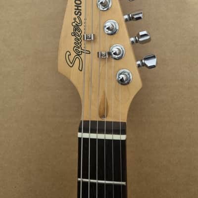 Squier Showmaster HSS Electric Guitar Reverse Headstock in Stratocaster Strat image 7