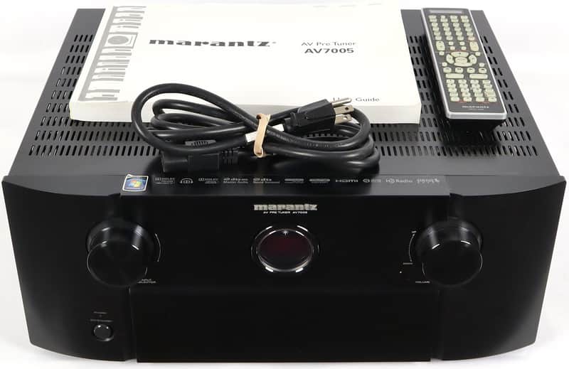 Marantz AV7005 Pre Tuner Audio Video Preamplifier Processor w/ Remote & Manual image 1