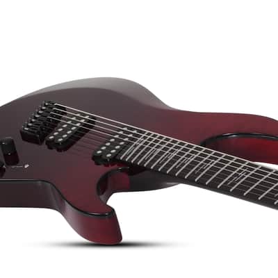Schecter Reaper-7 Elite Multiscale Blood Burst image 4