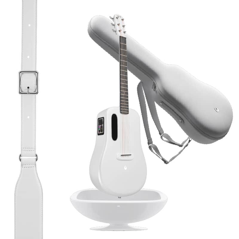 Lava Guitars Lava ME3 38’’ Combo 2022 White image 1