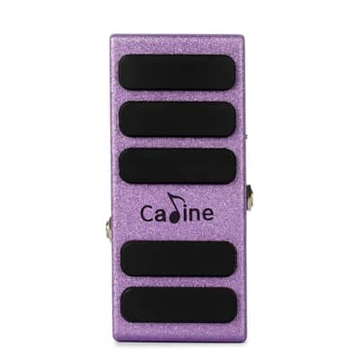 Caline CP-72 Purple Bass Guitar Wah & Volume 2 in 1 Guitar Effects Wah/Vol Pedal- Incredible on 6 String Guitar image 3