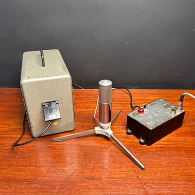 1953 Joachim Wetzel L27 Tube microphone large diaphragm condenser vintage Leipzig 027 ( like a U47 Neumann m7 c12 akg had a kid with an altec coke bottle m11 josephson c725 ) image 3