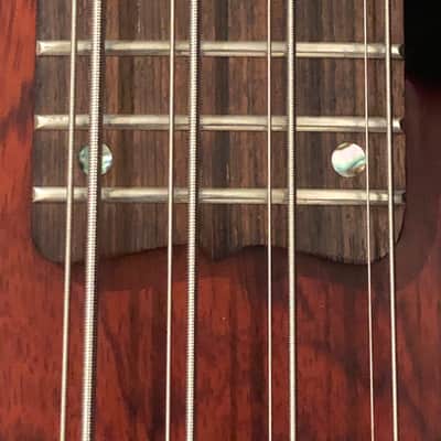 Dean Rhapsody 8-String Bass 2010 - Natural Bubinga image 8