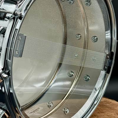 Ludwig LM402 Supraphonic 6.5x14" 10-Lug Aluminum Snare Drum - Chrome-Plated image 17
