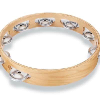 LP Pro 10 Inch Single Row Tambourine - Aluminum image 2