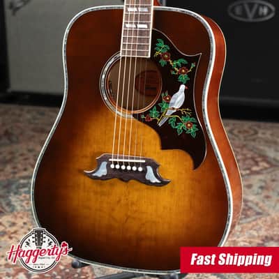 Gibson Dove Anniversary Limited Edition Acoustic/Electric Guitar - Cremona Burst with Hardshell Case image 1