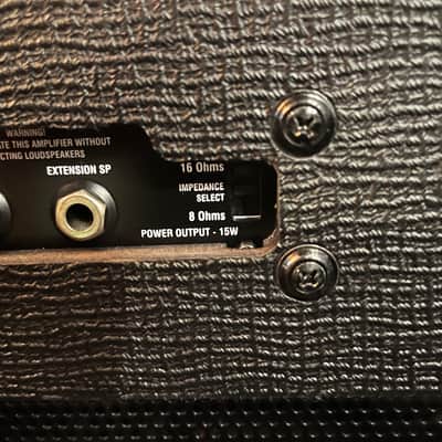 Vox AC15C1 Custom 2-Channel 15-Watt 1x12" Guitar Combo 2010 - Present - Black image 6