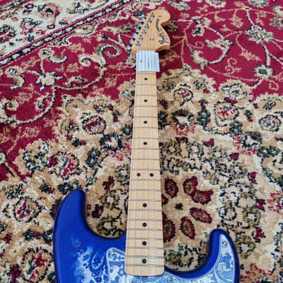 *NEW IN BOX* 2026 Fender Japan Limited Edition Indigo Paisley Stratocaster, Fender Flagship Tokyo Store Exclusive Color, MIJ JD26 image 13